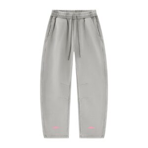 Unisex Vintage Wash Barrel Leg Fleece Sweatpants
